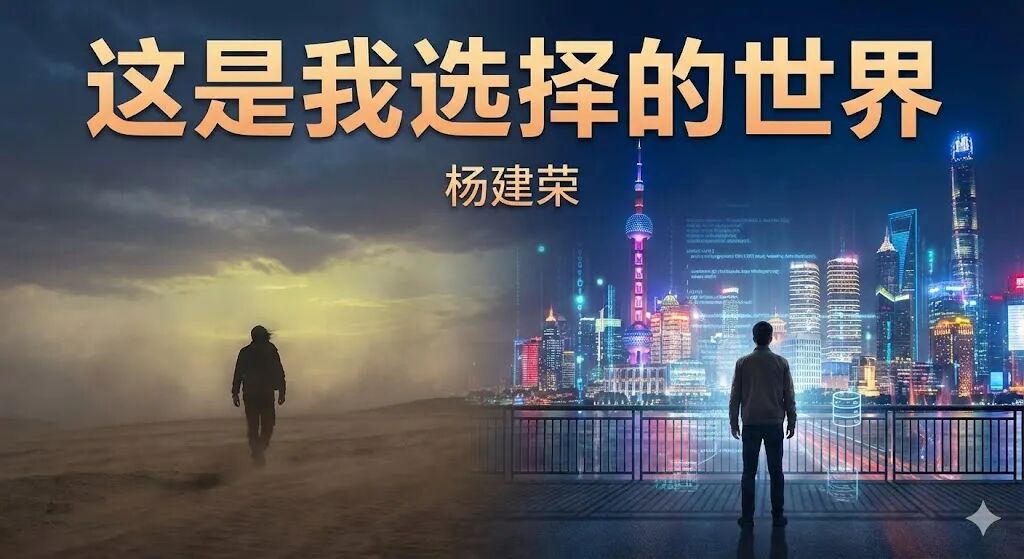 使用AI写了一首歌曲《这是我选择的世界》