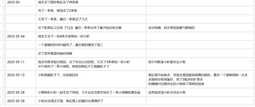 养鱼的一段新历程
